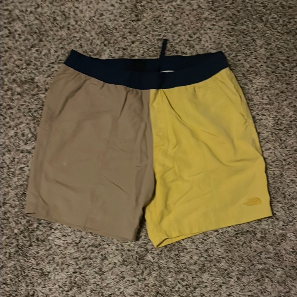 The North Face Yellow and Tan Swimsuit
